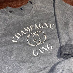 CHAMPAGNE GANG SWEATSHIRT